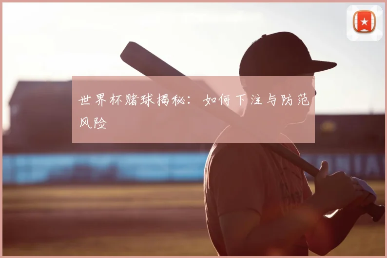 世界杯赌球揭秘:如何下注与防范风险